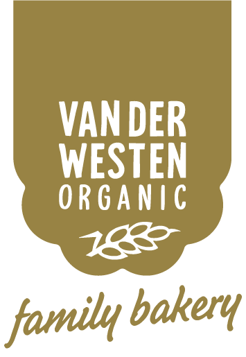 van der Westen Organic Family Bakery logo